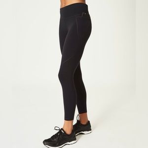 SWEATY BETTY Power 7/8 Workout Leggings in Black Small
